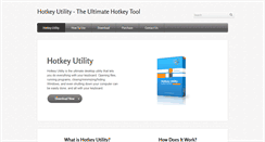 Desktop Screenshot of hotkeyutility.com