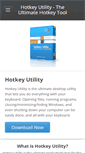 Mobile Screenshot of hotkeyutility.com